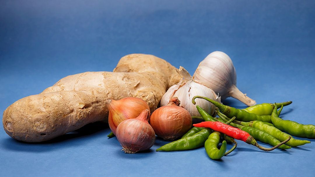 생강, 대파, 양파